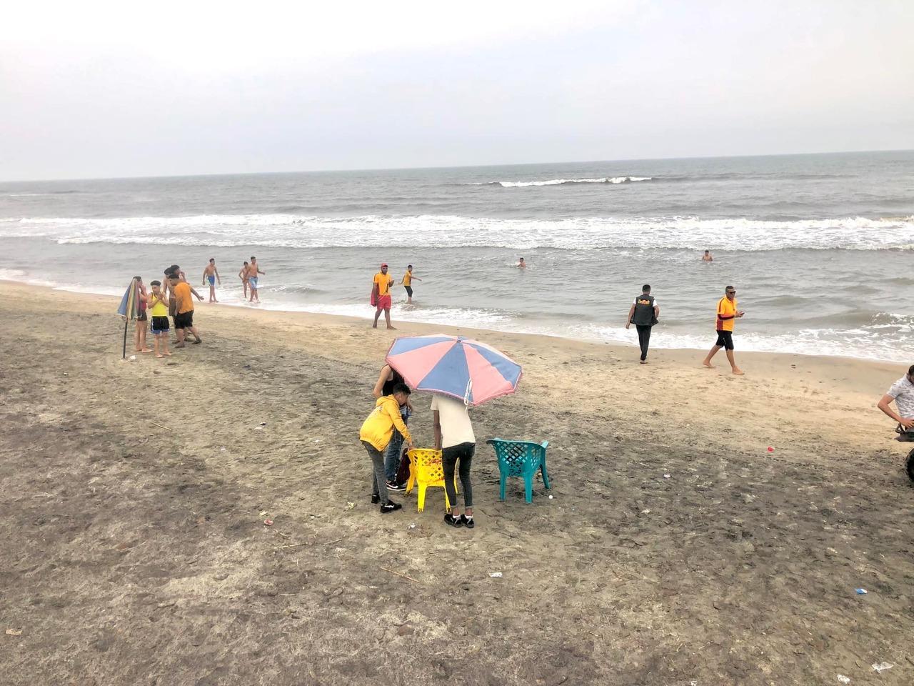 توافد الزائرين على مصيف بلطيم لقضاء أول أيام عيد الفطر المبارك