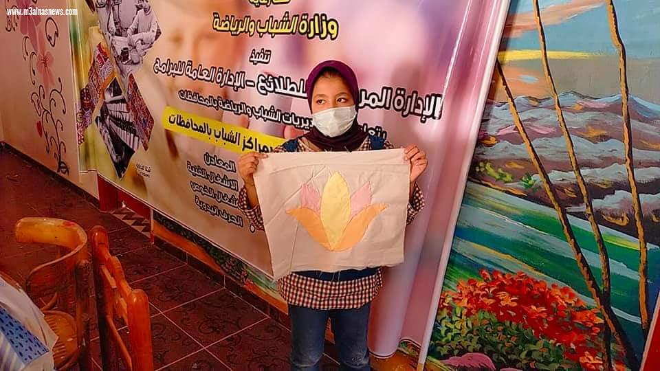  شباب كفر الشيخ تنظم ورش عمل فى مجال الفنون التراثية للطلائع