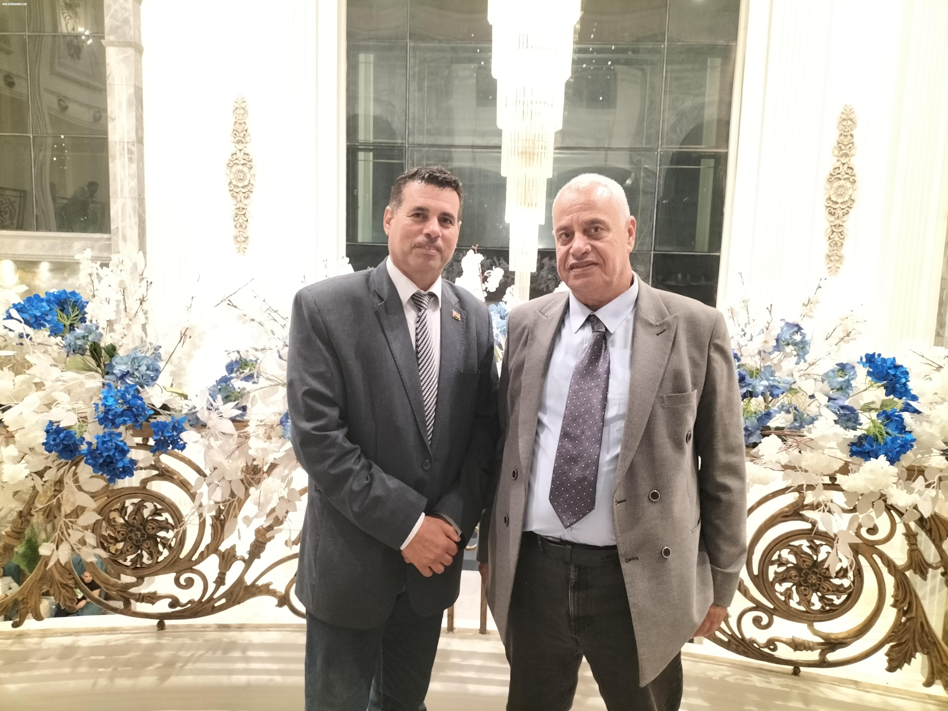 بحضور  اللواء السيد نصر.. حفل زفاف المهندس محمد السعيد بفندق لوسيل بالقاهرة