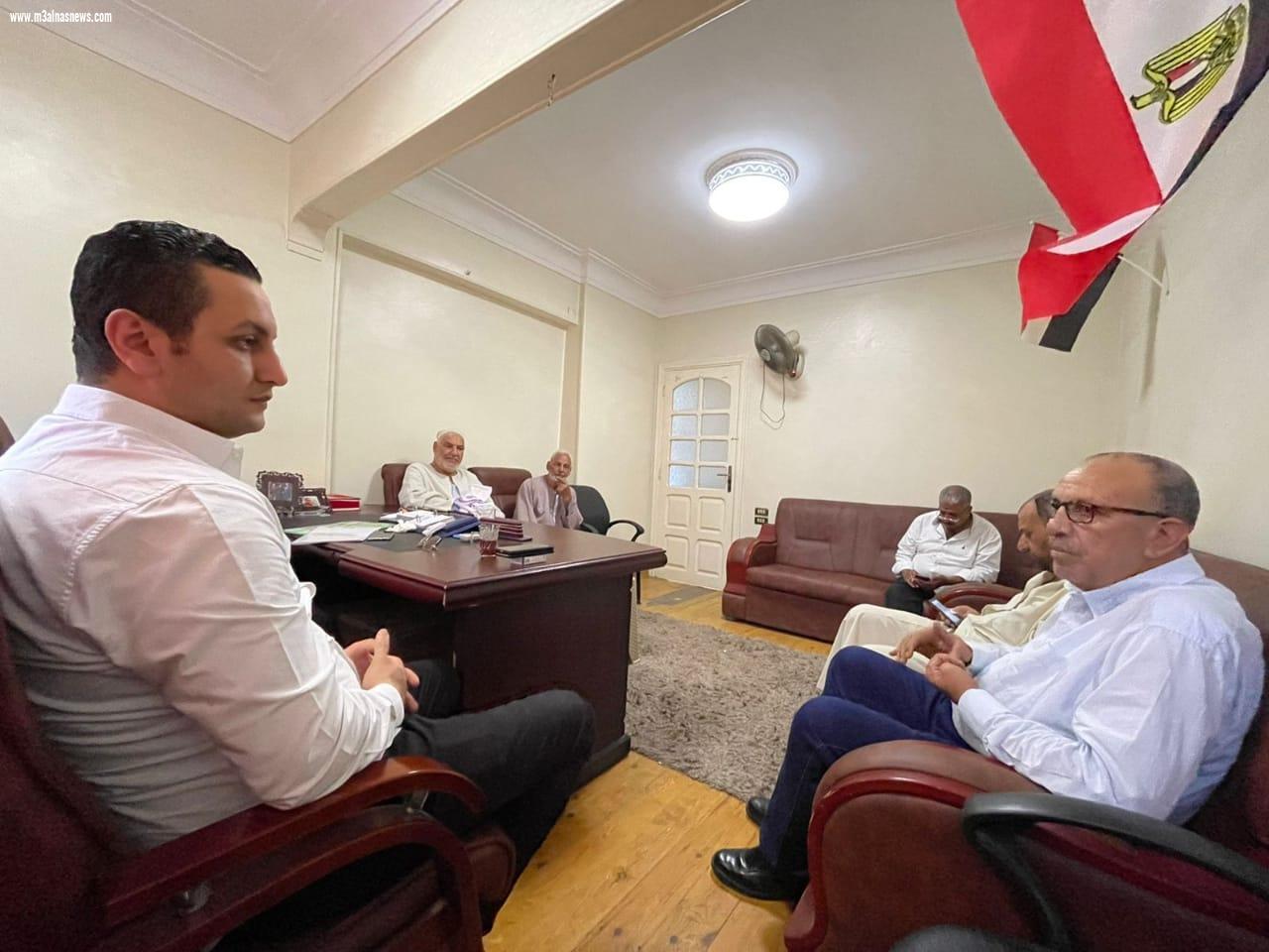 حل مشكلة  الصرف الصحى بأريمون  استجابة لحزب مستقبل وطن بكفرالشيخ
