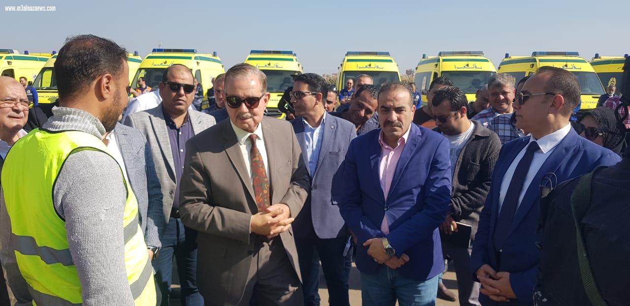 محافظ كفر الشيخ ورئيس مجلس شركة مياه الشرب يستعرضون خطة التعامل مع الطوارئ والأزمات 