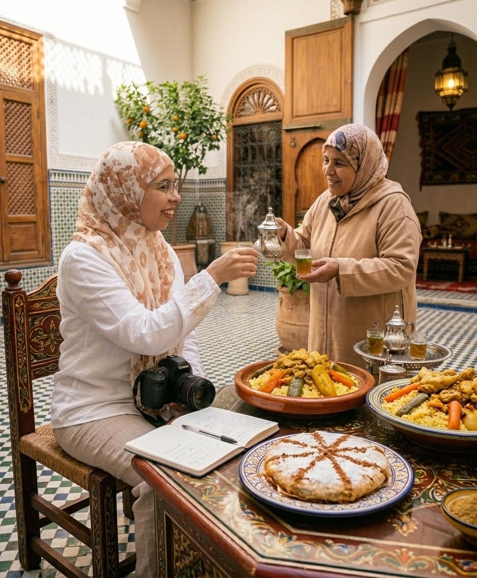 سمية مدغري علوي تكتب عن.. المطبخ المغربي والتراث اللامادي: رحلة صحفية في أسرار النكهات العريقة وسفير الثقافة الوطنية