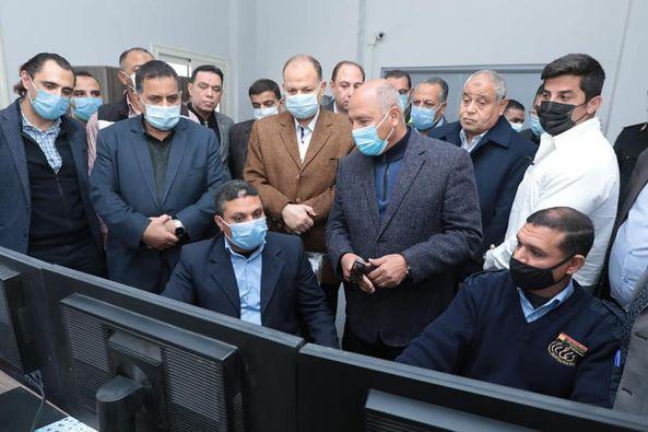 محافظ أسيوط يستقبل وزير النقل  لتفقد أعمال تنفيذ مشروع محور ديروط الحر