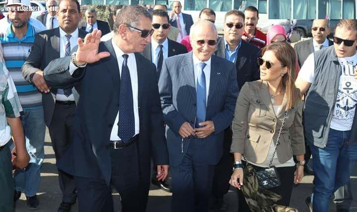 وزيرا الانتاج الحربى والاستثمار يتفقدون المنطقة الاستثمارية بشمال محافظة كفرالشيخ