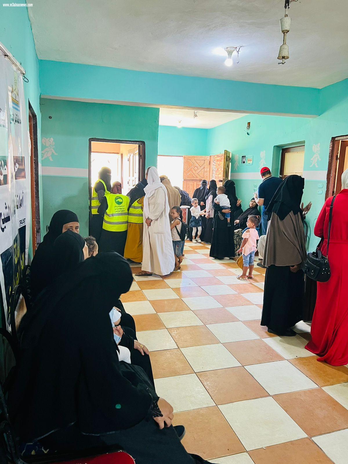 مستقبل وطن بكفرالشيخ ينظم قافلة طبية لمرضى العيون فى قرية الشهابية بالبرلس