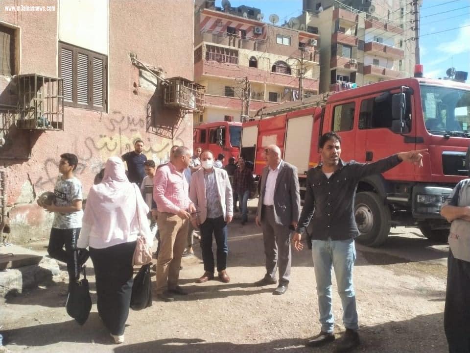 محافظ أسيوط: السيطرة على حريق شب في 3 وحدات سكنية بأحد العقارات بمنطقة السادات بحي غرب دون خسائر في الأرواح