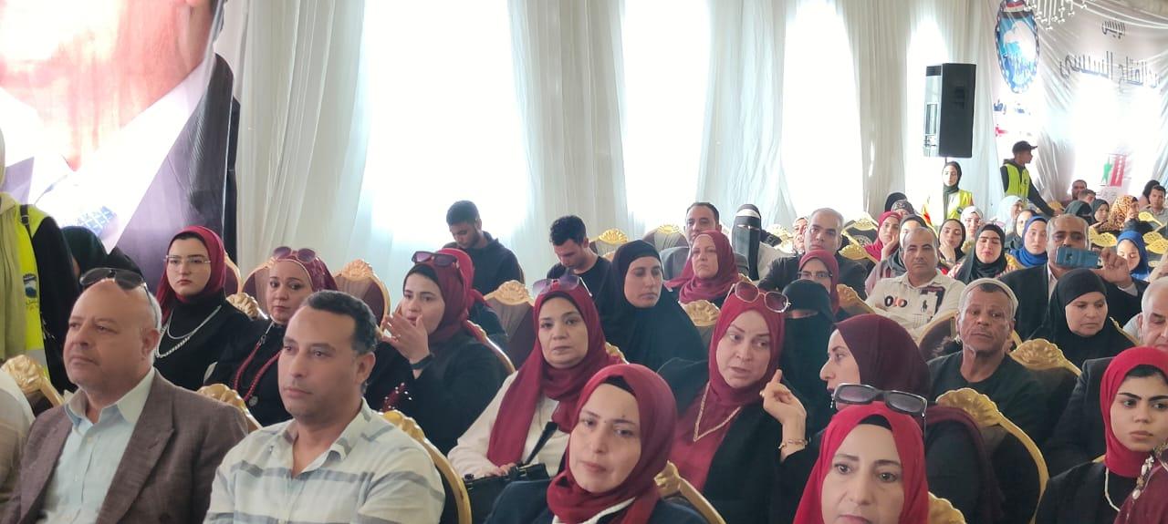 مؤتمر حاشد لأمانة حزب مستقبل وطن بكفر الشيخ بحضور الآلاف  لدعم وتأييد الرئيس السيسي