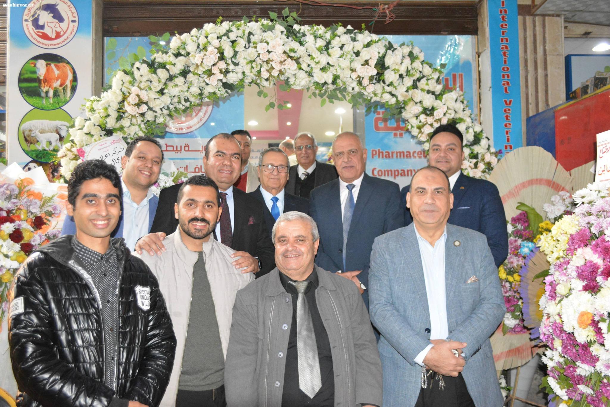 افتتاح الشركة العالمية البيطرية بكفرالشيخ بحضور قيادات شعبية وتنفيذية وإعلامية