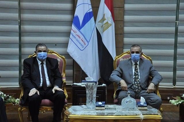 إنعقاد مجلس جامعة كفرالشيخ بحضور محافظ كفر الشيخ اللواء جمال نور الدين