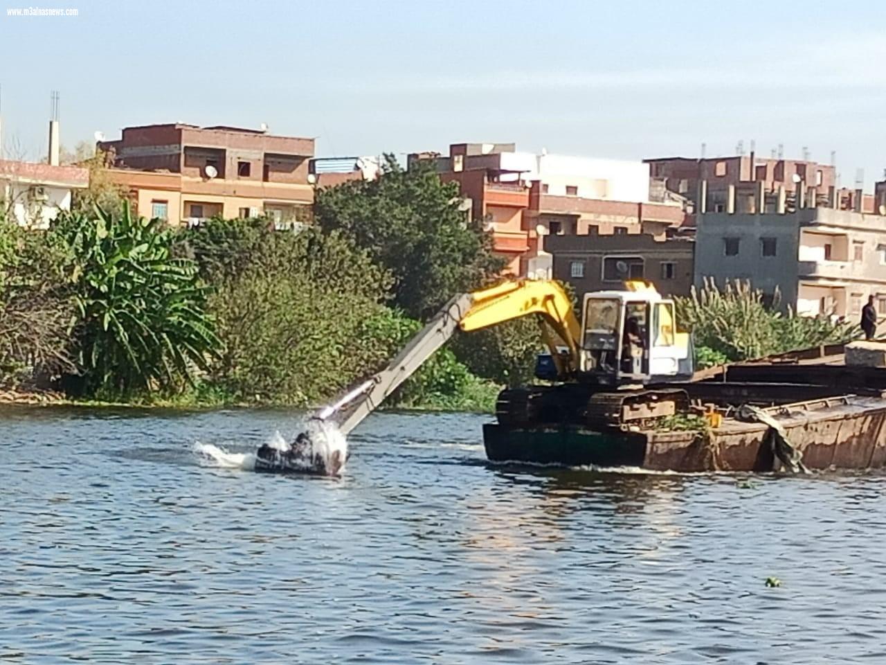 إزالة 34 قفصا سمكيا بنهر النيل بدسوق وفوه