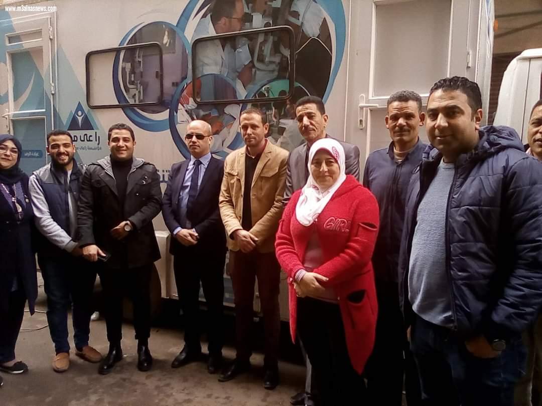قافله طبيه مجانيه والعلاج مجاني تحت رعاية حزب حماه الوطن بدسوق بالتعاون مع مؤسسة راعي مصر