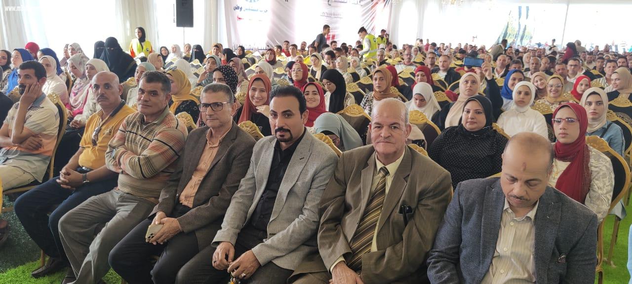 مؤتمر حاشد لأمانة حزب مستقبل وطن بكفر الشيخ بحضور الآلاف  لدعم وتأييد الرئيس السيسي