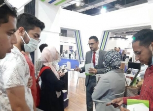 كلية الهندسة بجامعة بدر تنظم زيارة للطلاب فى معرض 
