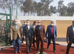 محافظ كفر الشيخ يفتتح “ملعب قانونى” بمركز شباب بسيدى غازى بتكلفة 200 ألف جنيه