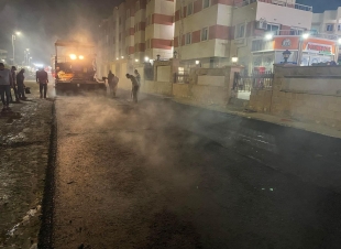 محافظ كفرالشيخ: يتابع أعمال الرصف  بمصيف بلطيم استعدادا لموسم الصيف