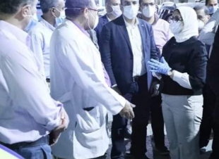 في إطار متابعة خطة الوزارة لمواجهة فيروس كورونا المستجد..