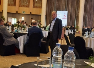 أحمد عطية أمين عام حملة الوحدة الوطنية يشارك فى معرض الأهرام الزراعى