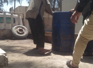  ضبط سيارتين محمل عليهما 27 الف وحدة زريعة بكفر الشيخ