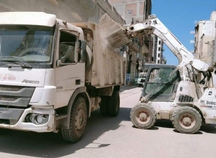 استمرار حملات النظافة والتجميل والإنارة العامة بقري ومدن كفر الشيخ