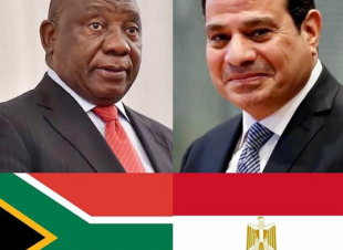 السيد الرئيس يبحث هاتفيا تطورات ملف سد النهضة مع رئيس جنوب افريقيا 