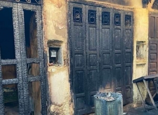 حريق سوق الرصيف بفاس المغربية قبل إطلاق عملية الترميم