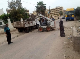 تكثيف جهود جهاز النظافة بقرى دسوق