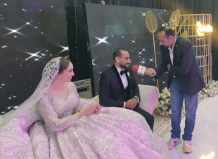 حضور جماهيرى وشعبى وتنفيذى فى حفل زفاف الدكتورة آيه السيد أبوالعنين