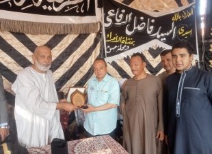 أبناء الطريقة الرفاعية يختتمون احتفالهم بمولد البدوى ويعلنون تأييدهم  للرئيس السيسى