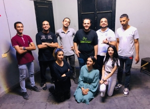 عرض جديد لفريق كريزي باند بعنوان الابطال والجوكر لمستشفي 5757