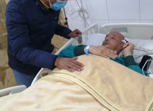 إرادة جيل بكفر الشيخ يطمئن علي الحالة الصحية لمدير الإعلام بالمحافظة