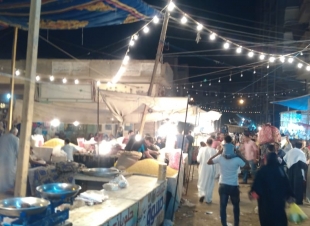 بالصور| رئيس مباحث بيلا بكفر الشيخ يتفقد خدمات تأمين احتفالات مولد أبو غنام