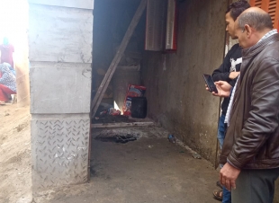 اصابة 3 مواطنين اختناق لدى محاولتهم نزح طرنش منزلي بمطوبس.. والمحافظ يطمئن على حالتهم