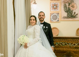 شحاتة يهنئ المحاسب رضا ابو السعيد بمناسبة زفاف ابنته