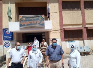 المنوفية | وكيل وزارة الصحة يتفقد مراكز لقاح كورونا