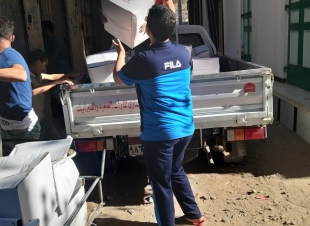 مستقبل وطن يوزع 1000 كرتونة غذائية ضمن مبادرة حياة كريمة  بكفرالشيخ
