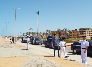  مع أول أيام عيد الفطر المبارك.. خلو مصيف بلطيم من المصطافين 