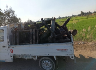 ضربة جديدة وجهتها وزارة الداخلية للخارجين عن القانون بمركز الحامول محافظة كفر الشيخ