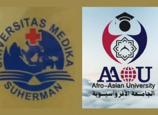 الجامعة الأفروآسيوية توقع بروتوكول رسمي مع جامعة ميديكا سوهرمان بإندونيسيا