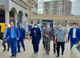 وفاة مريضين بكفرالشيخ إثر اندلاع حريق بمستشفى الصدر.. والمحافظ يتفقد موقع الحادث. صور