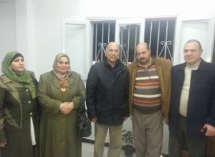 رئيس مستقبلنا لحقوق الإنسان فى زيارة لعدد من الجهات الأمنية بكفر الشيخ