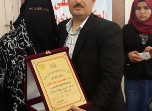 مدير إدارة بلطيم التعليمية يكرّم الأوائل والمعلمين المثاليين