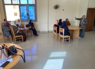 الهيئه القومية لضمان الجوده والاعتماد تعقد دورة التخطيط الاستراتيجي في كلية التمريض جامعة كفر الشيخ