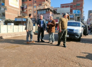 حملات نظافه وتمهيد الطرق بمراكز ومدن كفر الشيخ