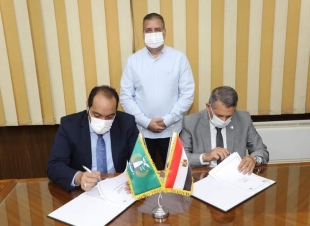 المنوفية | توقيع بروتوكول تعاون مع الهيئة القومية للإنتاج الحربي