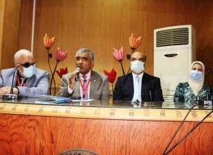 افتتاح المؤتمر الدولى السنوى الحادى عشر لوحدة أمراض الكلى والديلزة بكلية الطب جامعة المنصورة