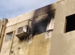 مصرع طفل وشقيقته فى حريق شقة سكنية بالعاشر من رمضان