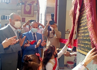  محافظ كفر الشيخ يفتتح مدرستى “الاحرار
