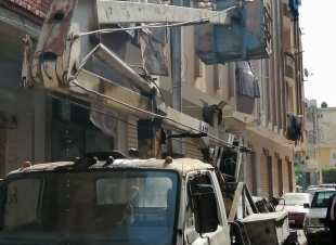 حملة مكبرة بمدن وقرى كفر الشيخ لرفع كفاءة الكهرباء 